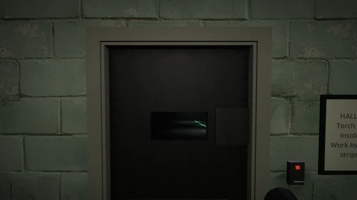 The hatch, open