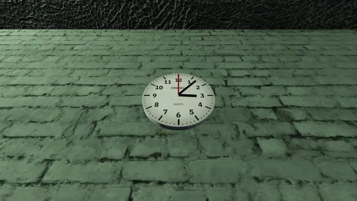 The clock