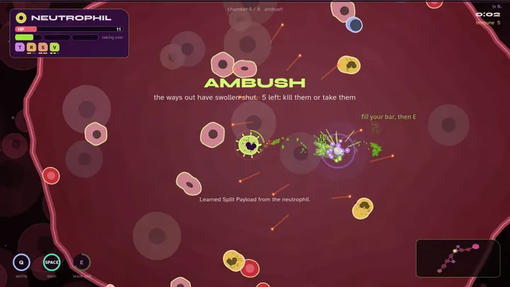 An ambush chamber